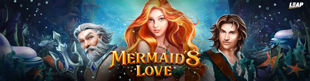 mermaids love slot background