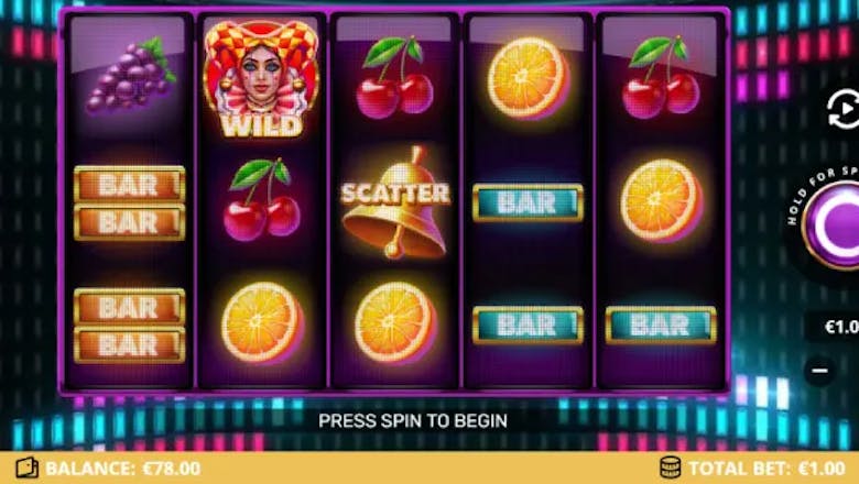 party fruits slot basegame