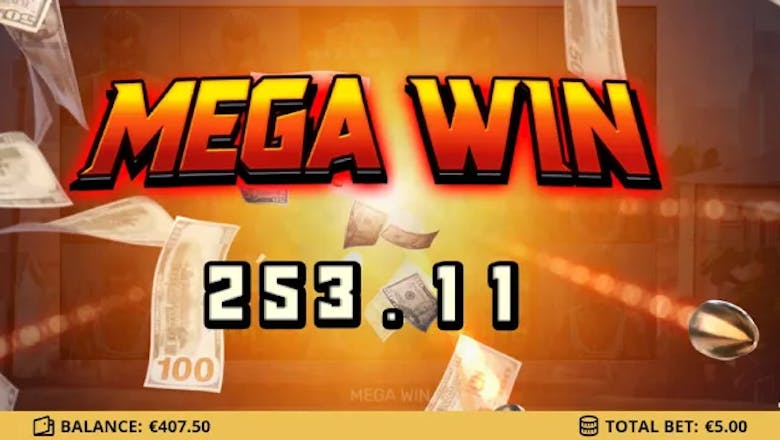 gangstar slot mega win