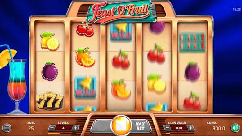 feast o fruit slot basegame