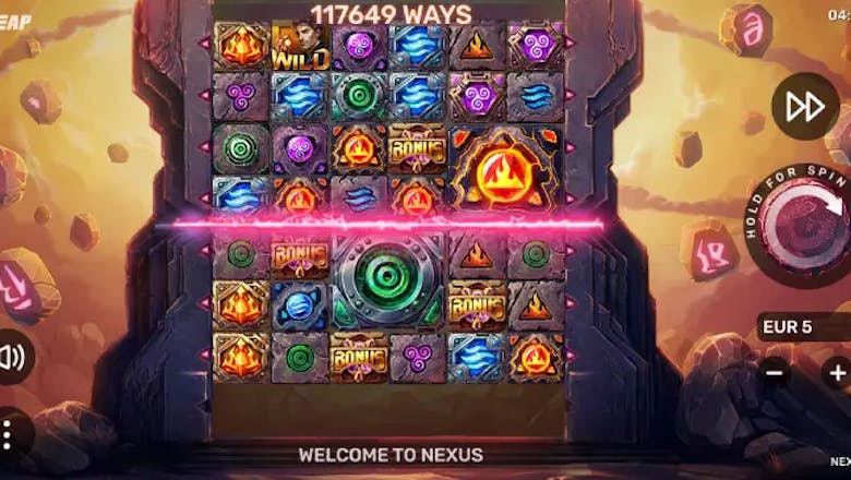 nexus slot basegame
