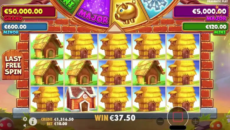 Brick House Bonanza Bonus Round