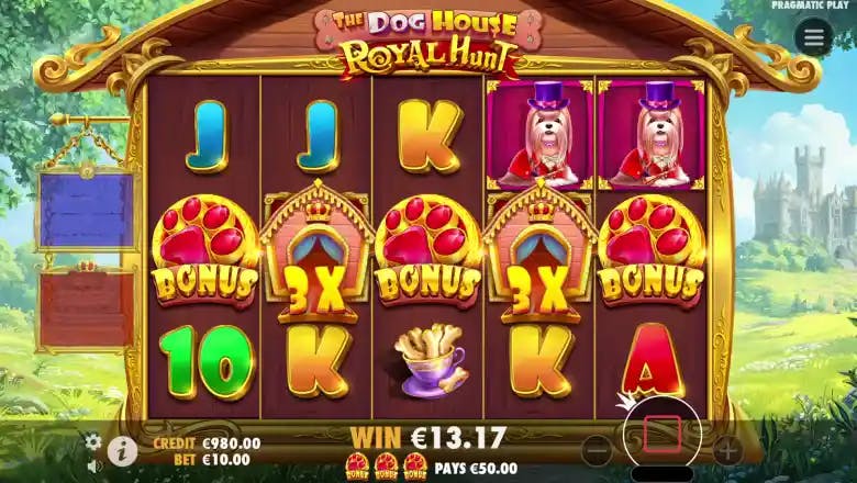 The Dog House Royal Hunt Gameplay