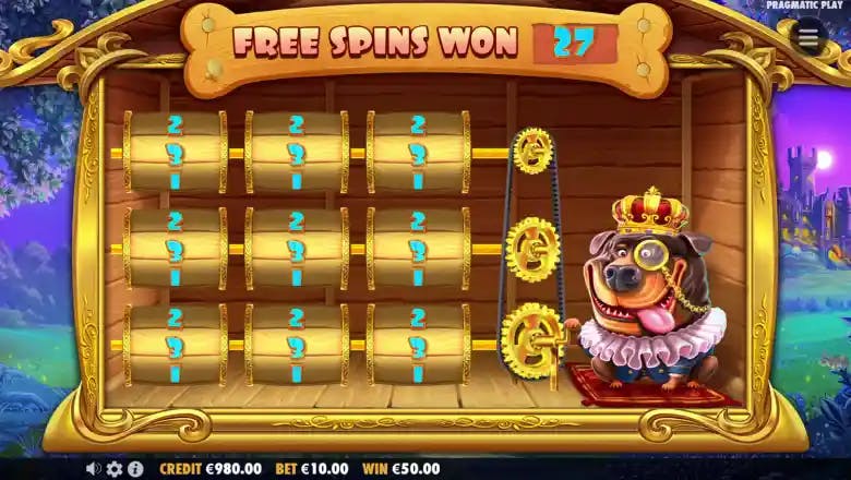 The Dog House Royal Hunt Free Spins