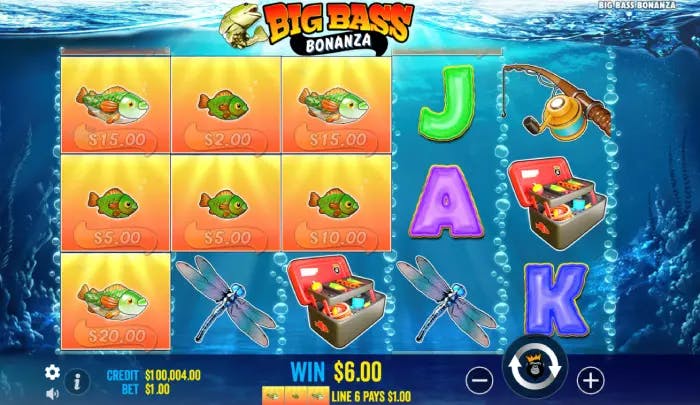 big bass bonanza gameplay