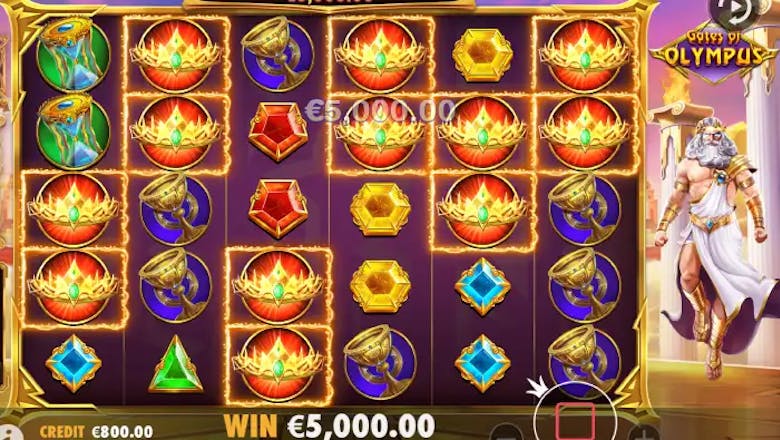 gates of olympus gameplay