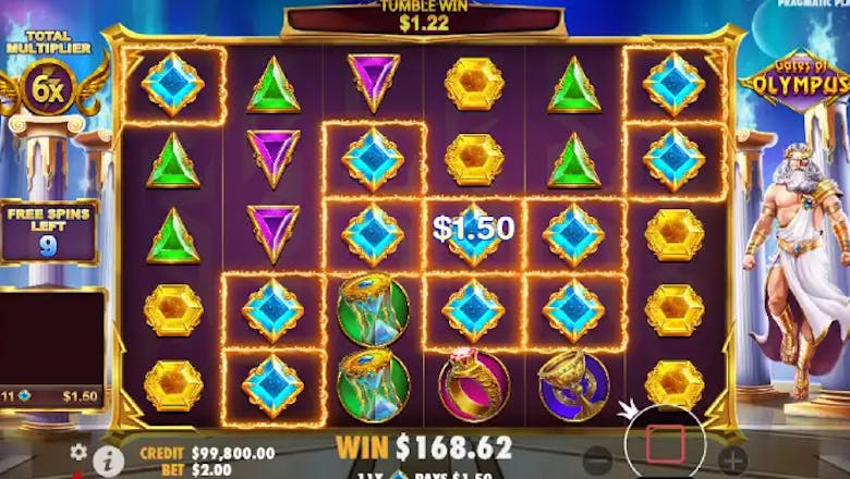 gates of olympus bonus round