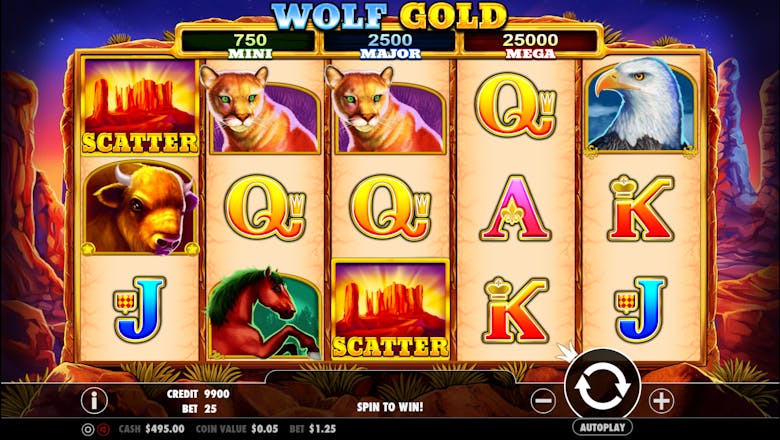 wolf gold gameplay