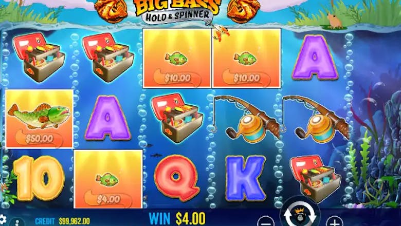 big bass hold and spinner gameplay