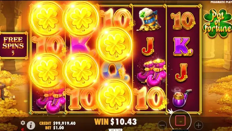 pot of fortune bonus round