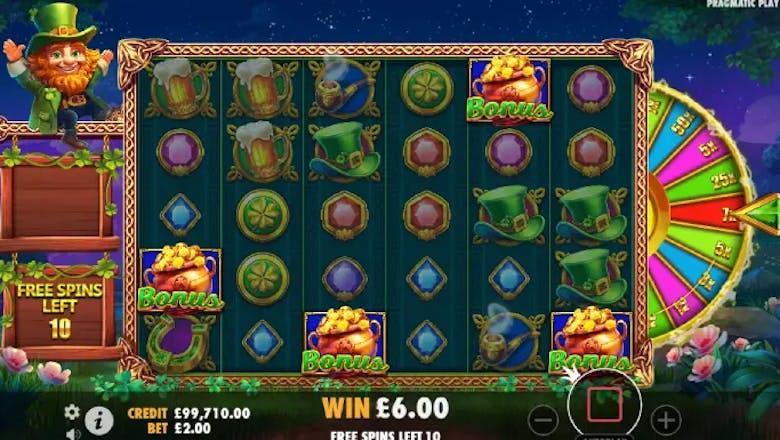 wheel o spin bonus feature wheelspin