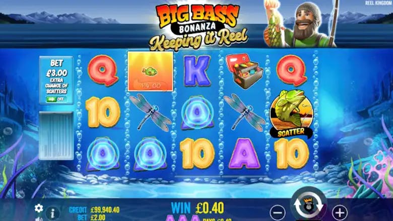 big bass bonanza keeping it reel gameplay