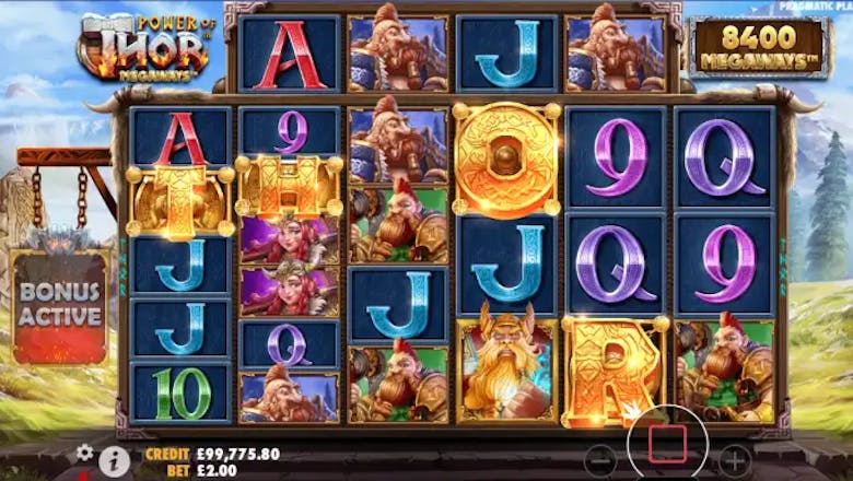 power of thor megaways bonus trigger