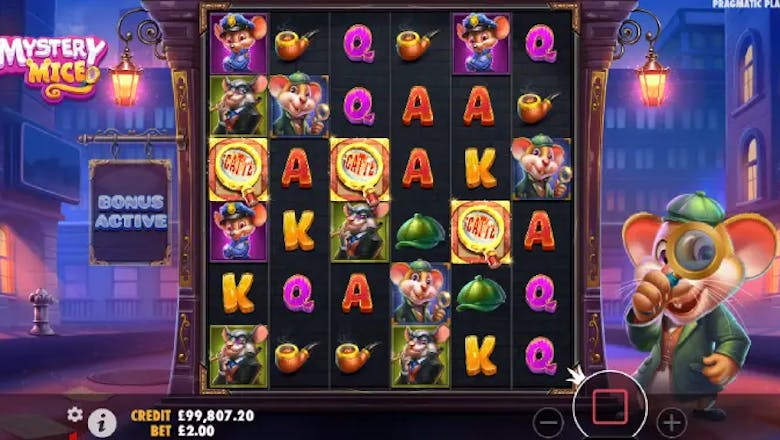 mystery mice bonus trigger