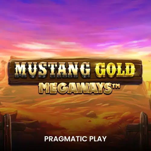 mustang gold megaways logo