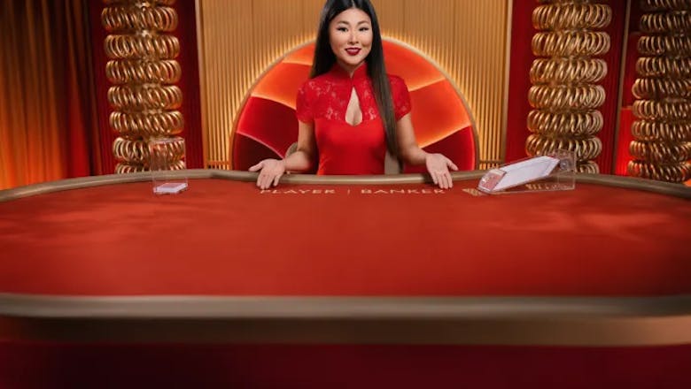 speed baccarat live casino table