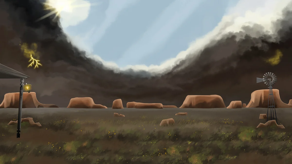 dead or alive slot background