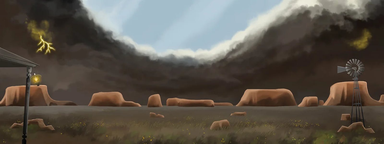 dead or alive slot background