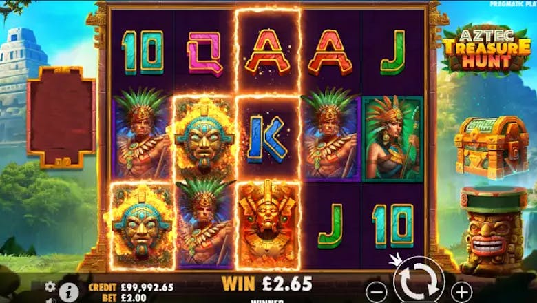 aztec treasure hunt basegame win