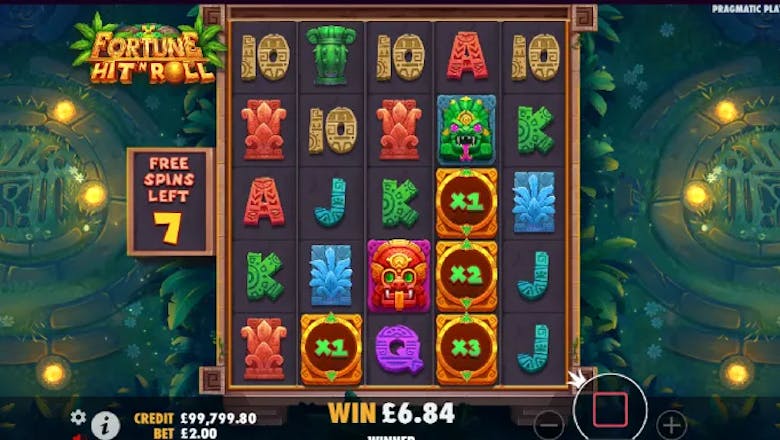fortune hit n roll freegame spins