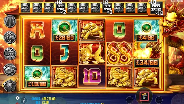 dragon gold 88 freespins hit