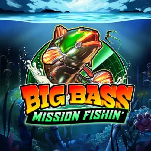 big bass mission fishin slot logo