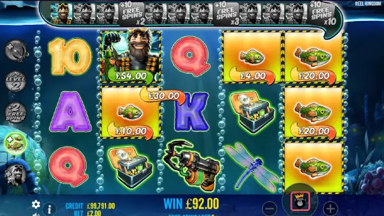 big bass mission fishin freespins win