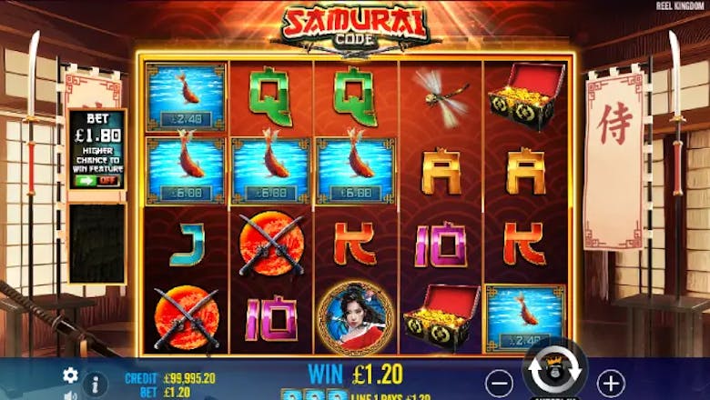 samurai code basegame hit screenshot