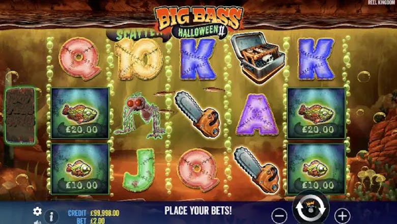 big bass halloween 2 basegame