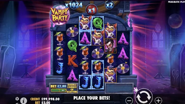 vampy party slot basegame