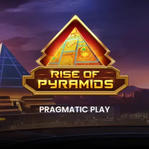 rise of pyramids slot logo