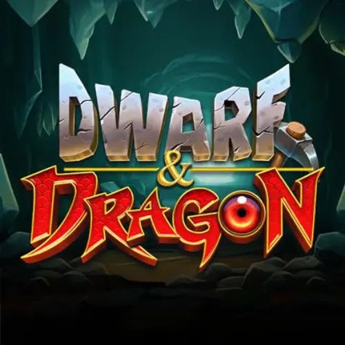 dwarf and dragon slot logo