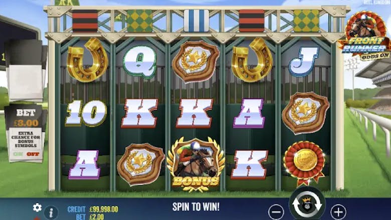 front runner odds on basegame