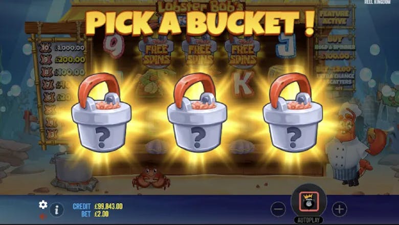 lobster bobs seafood and win it pick a bucket feature