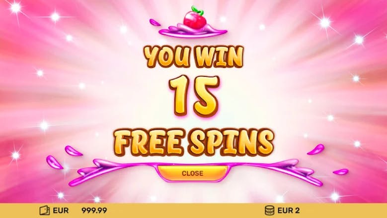 sweet vegas slot free spins win