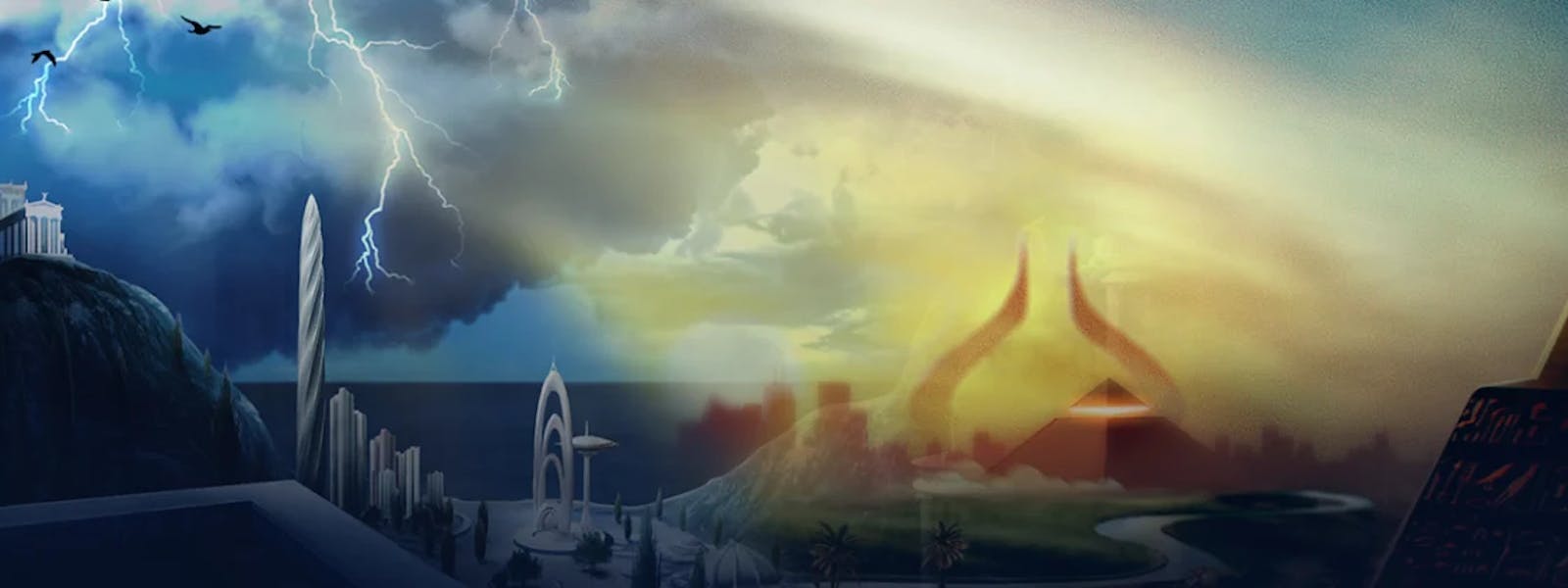 wild gods slot background