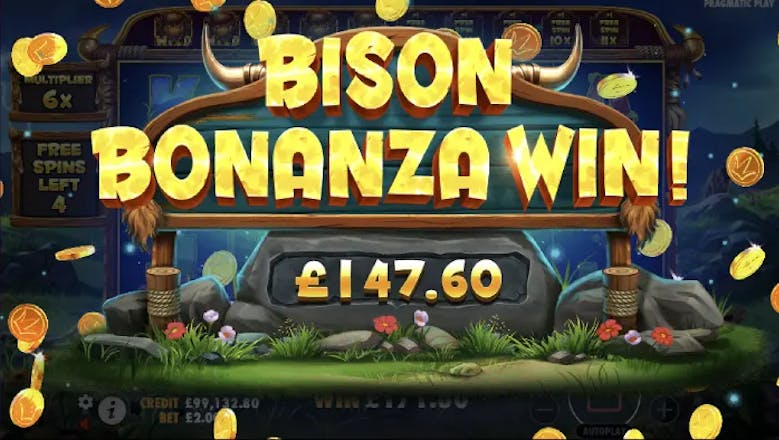 release the bison bonanza win