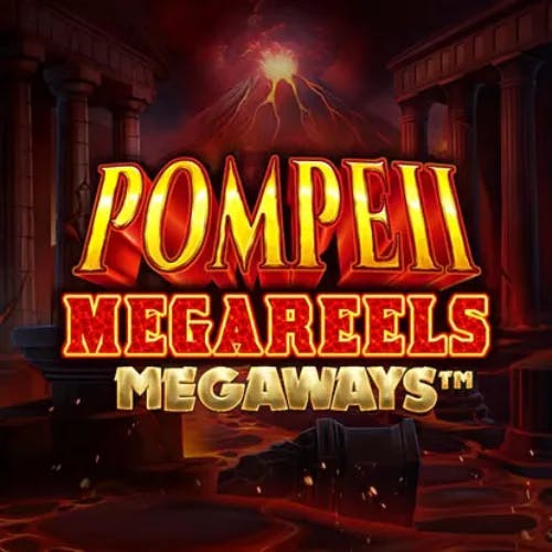 pompeii megareels megaways slot logo