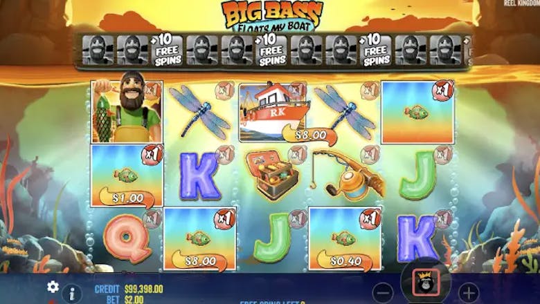 Big Bass Floats My Boat Bonus Feature