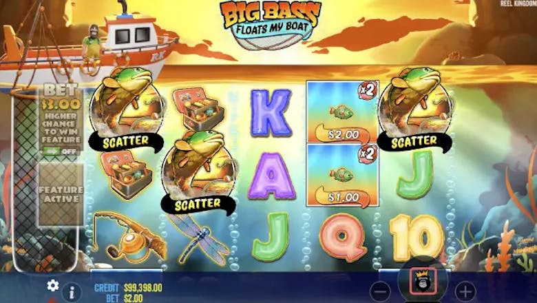 Big Bass Floats My Boat Free Spins trigger