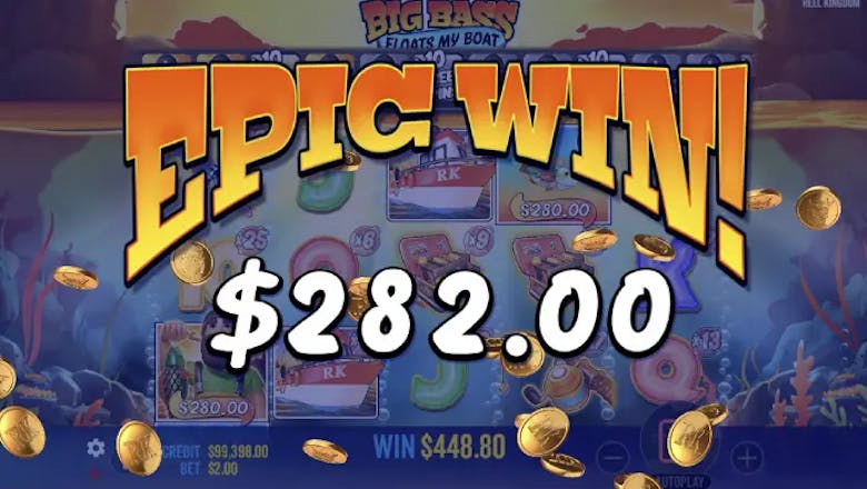 Big Bass Floats My Boat Epic Win