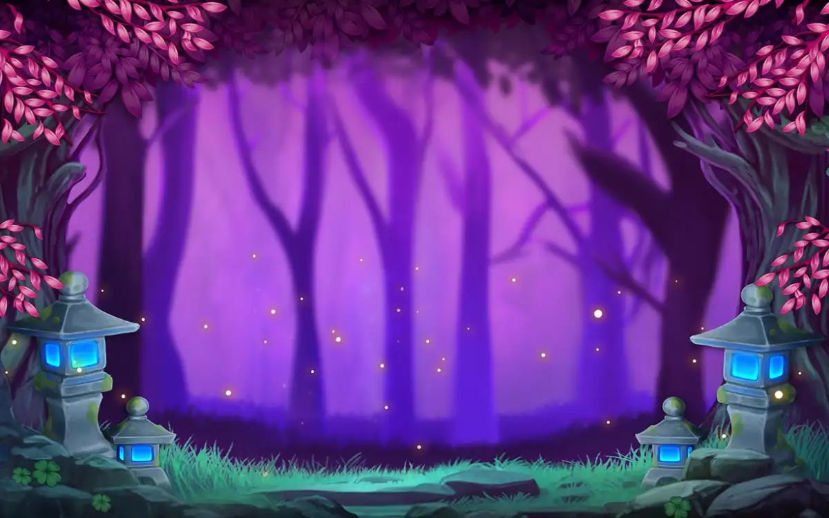 good luck and good fortune online slot background