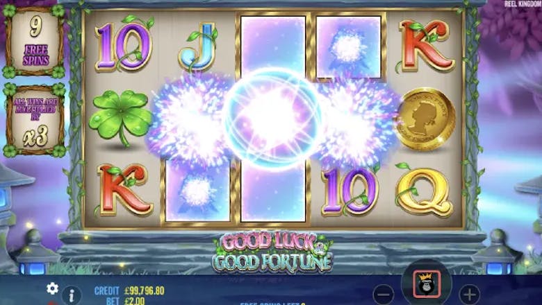 good luck and good fortune slot freespins game