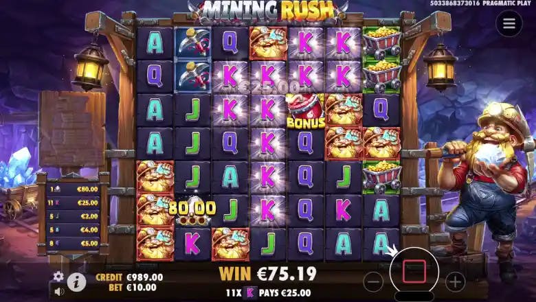 Mining Rush Gameplay
