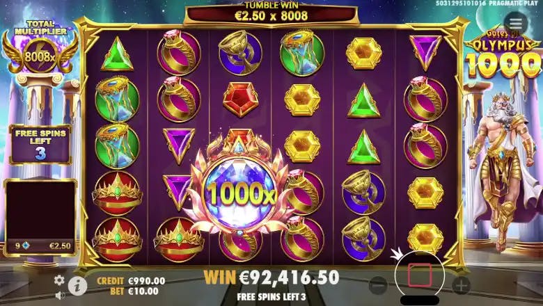 Gates of Olympus 1000 Bonus Round