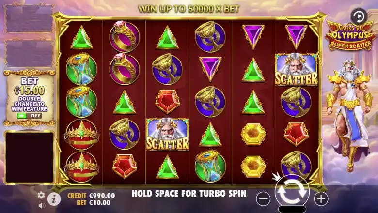 Gates of Olympus Super Scatter Gameplay