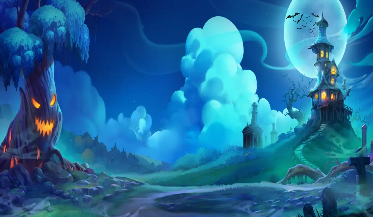 Witch Heart Megaways Background