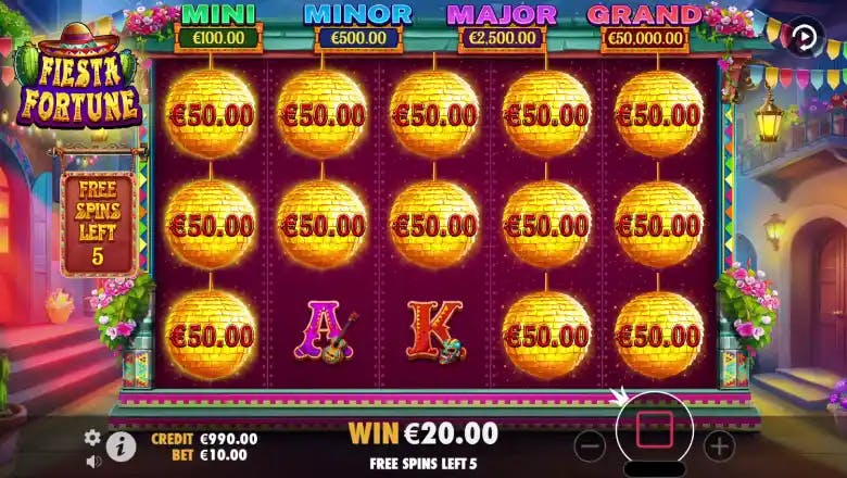 Fiesta Fortune Bonus Round
