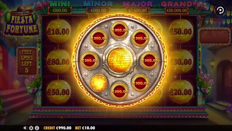 Fiesta Fortune Bonus Respins