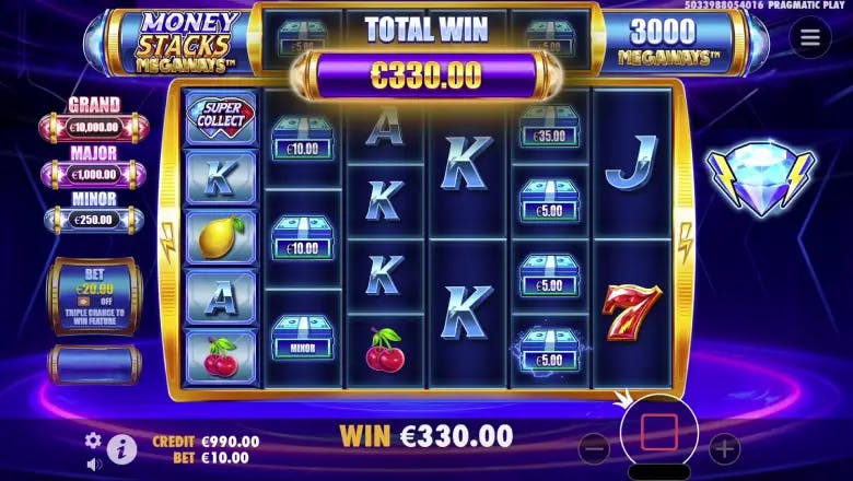 Money Stacks Megaways Gameplay